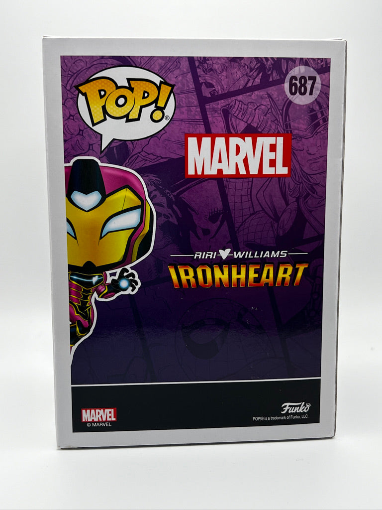 ¡Funko Pop! Marvel - Ironheart (Exclusivo de Pop In a Box) #687