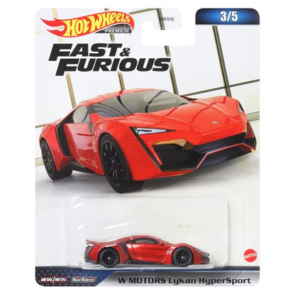 Hot Wheels Premium Fast & Furious Series 2023