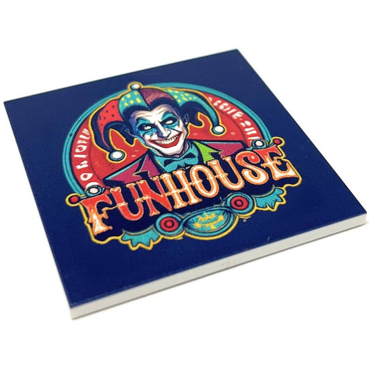 B3 Customs - Joker's Funhouse Vintage 6x6 Sign