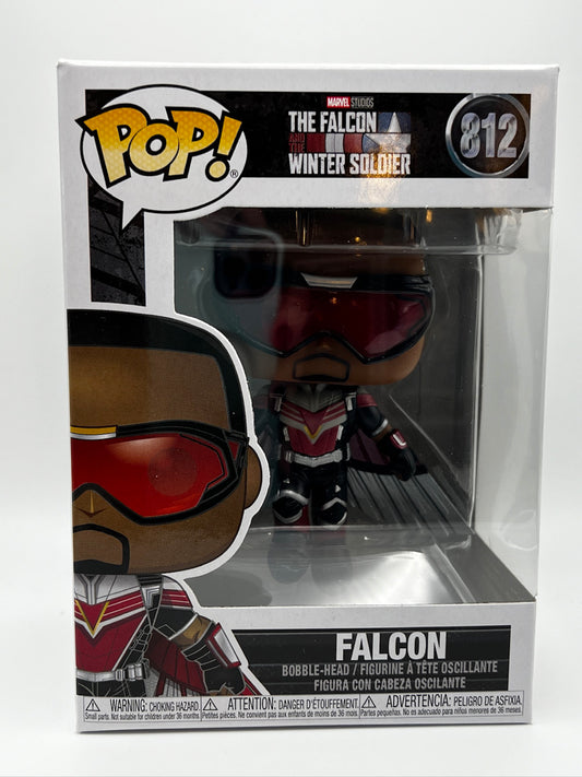 ¡Funko Pop! Marvel - Halcón con alas volando (Halcón y Soldado de Invierno) #812