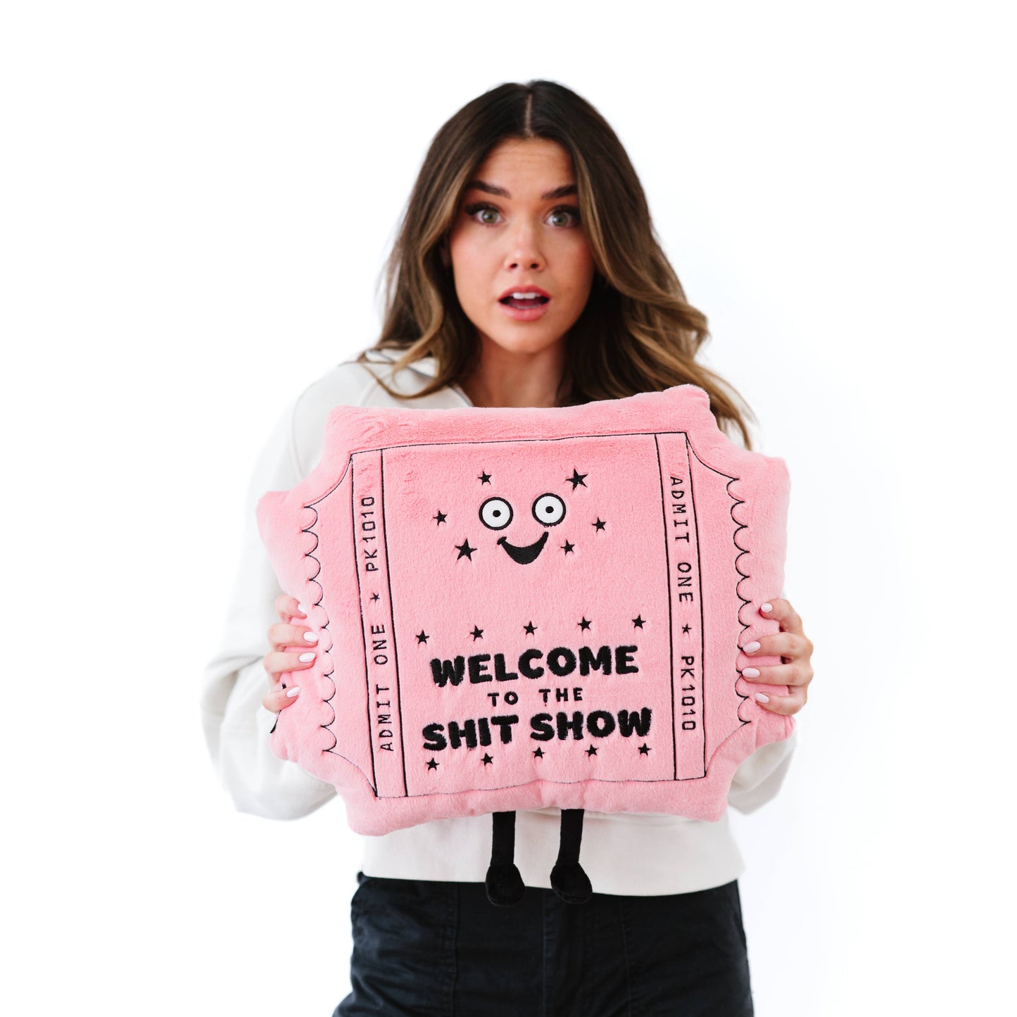 Punchkins Pillow - "Welcome to the Sh*t Show" Large Plush