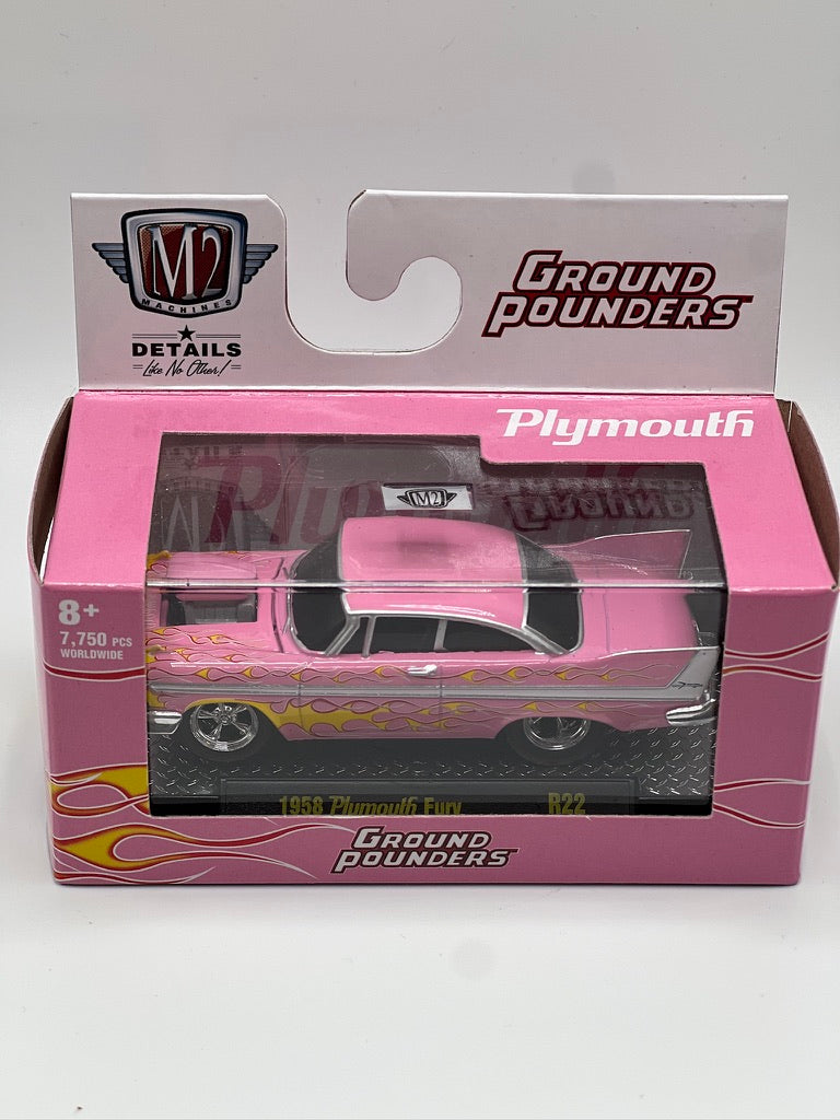 M2 Ground Pounders 1958 Plymouth Fury (Rose) R22