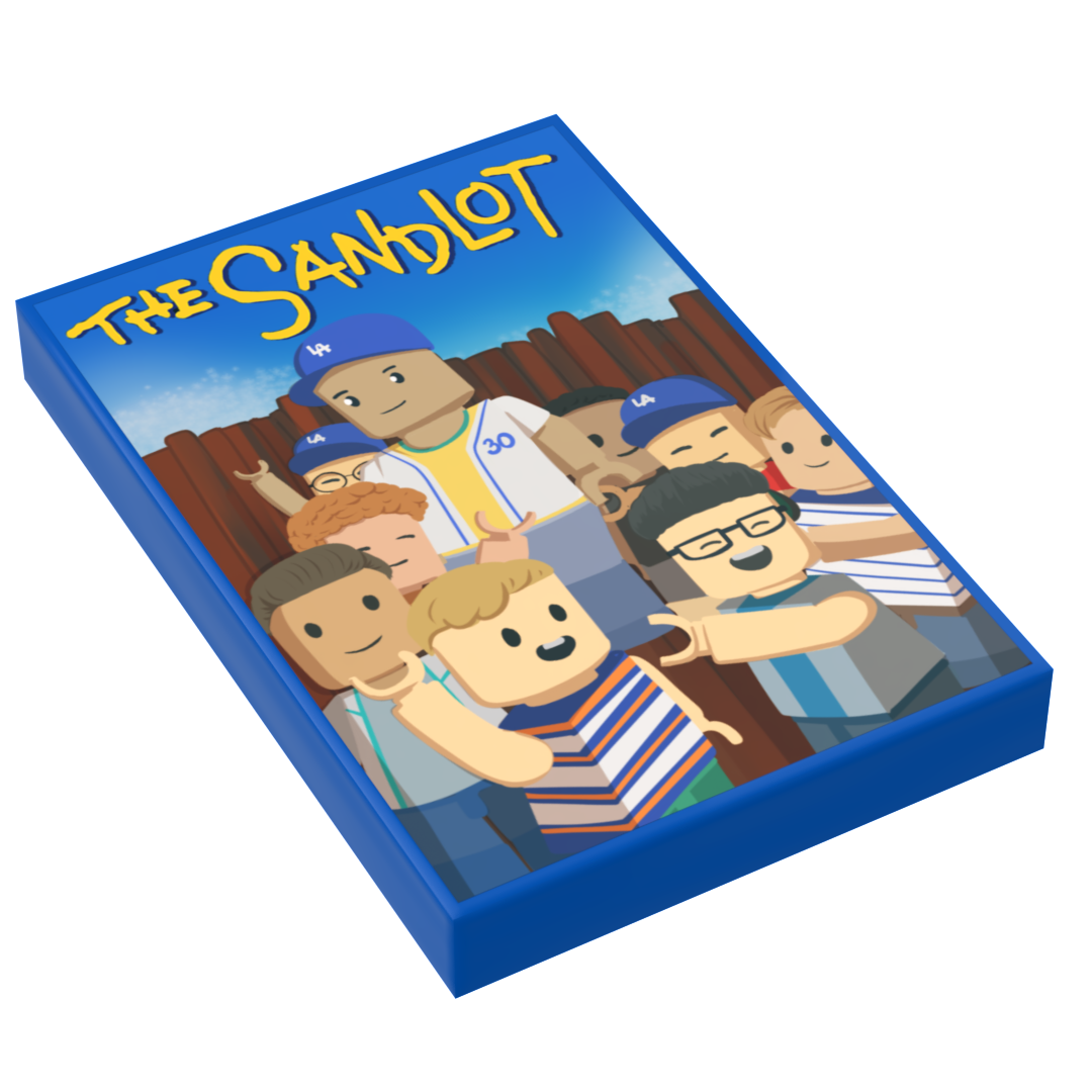 B3 Customs - Sandlot Movie Cover (2x3 Tile)