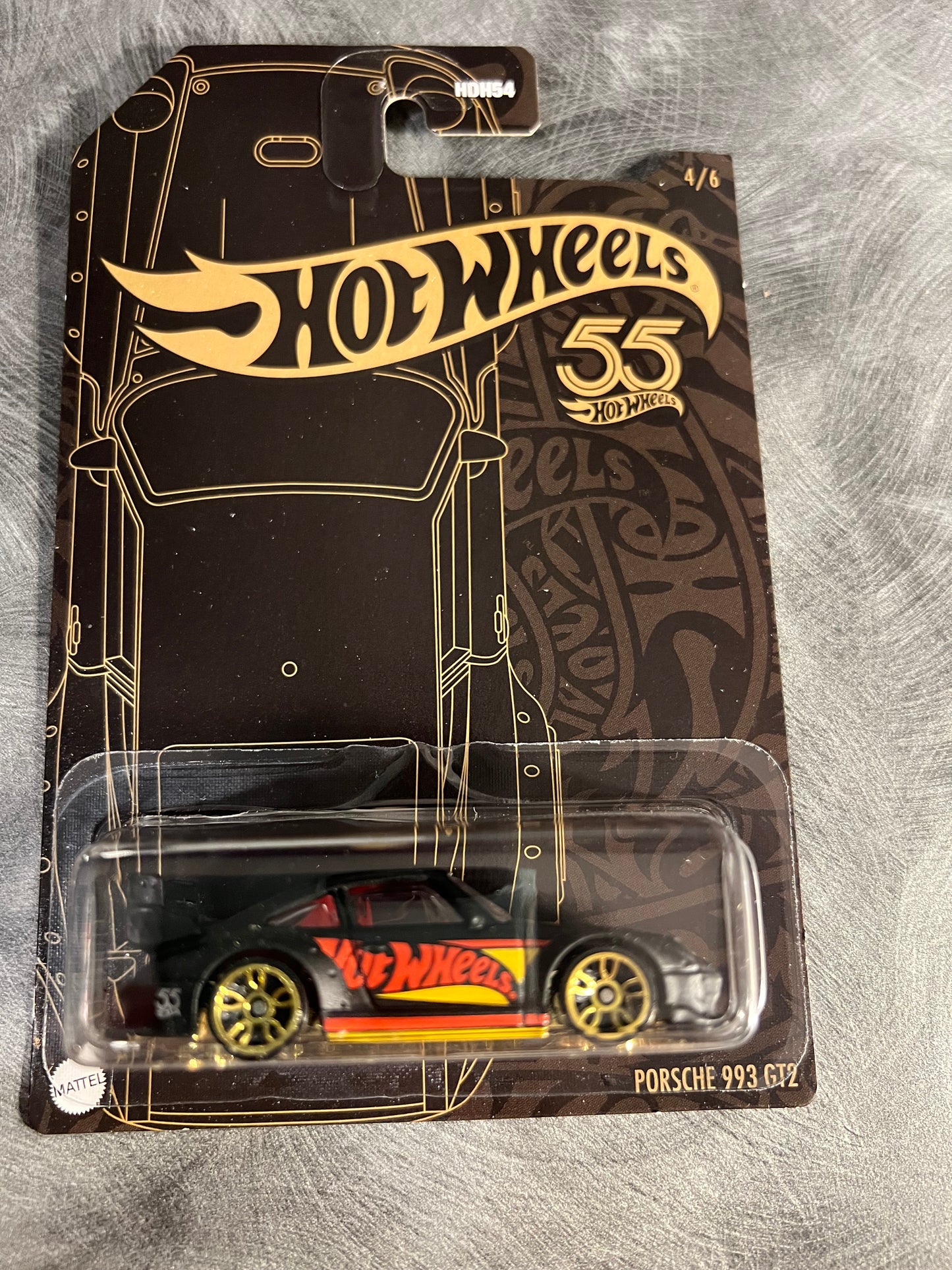 Hot Wheels 55 Aniversario Perlado y Cromo