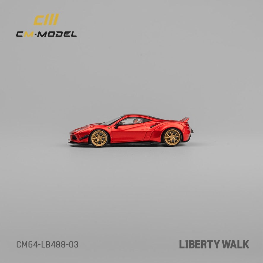 CM Model - LBWK 488 Widebody (Metallic red)