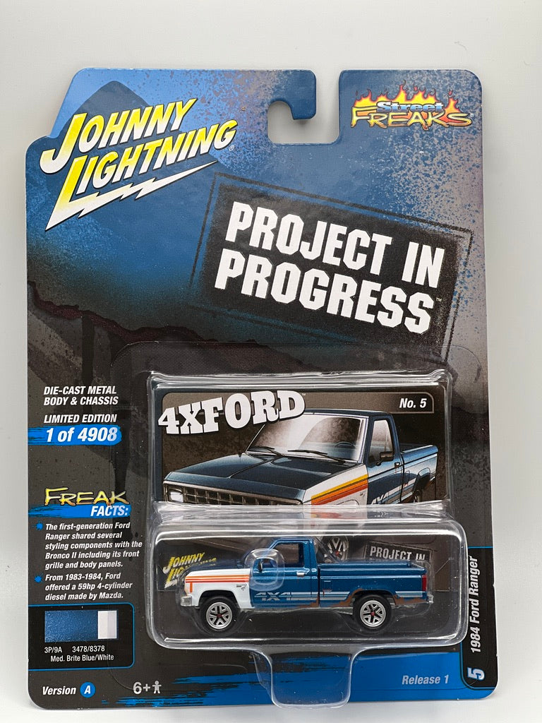 Johnny Lightning Street Freaks - Proyectos en progreso - Camioneta Ford Modelo A 1929 (amarillo y gris imprimación)