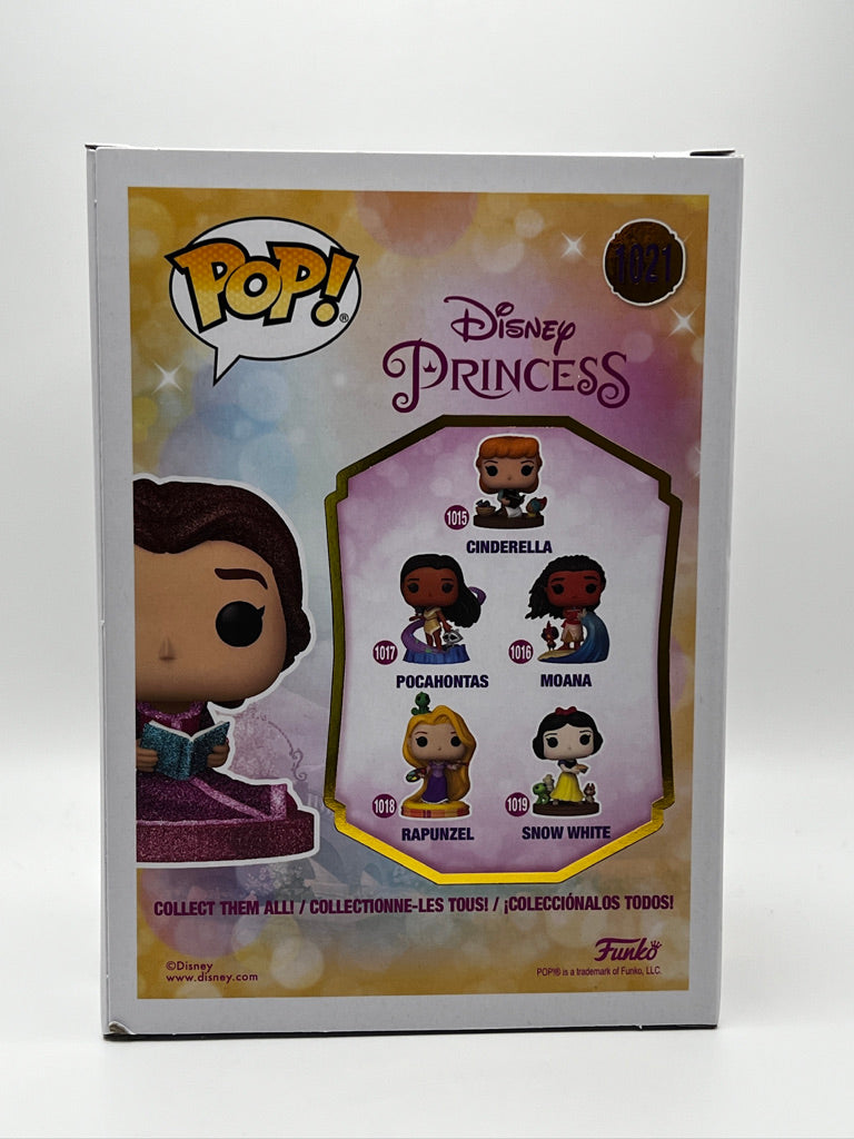 ¡Funko Pop! Disney - Belle (Colección Diamante) Exclusivo de tema candente