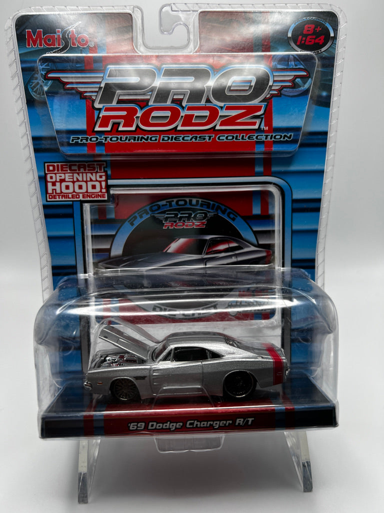 Maisto - Pro Rodz - Dodge Charger R/T '69 (plateado)