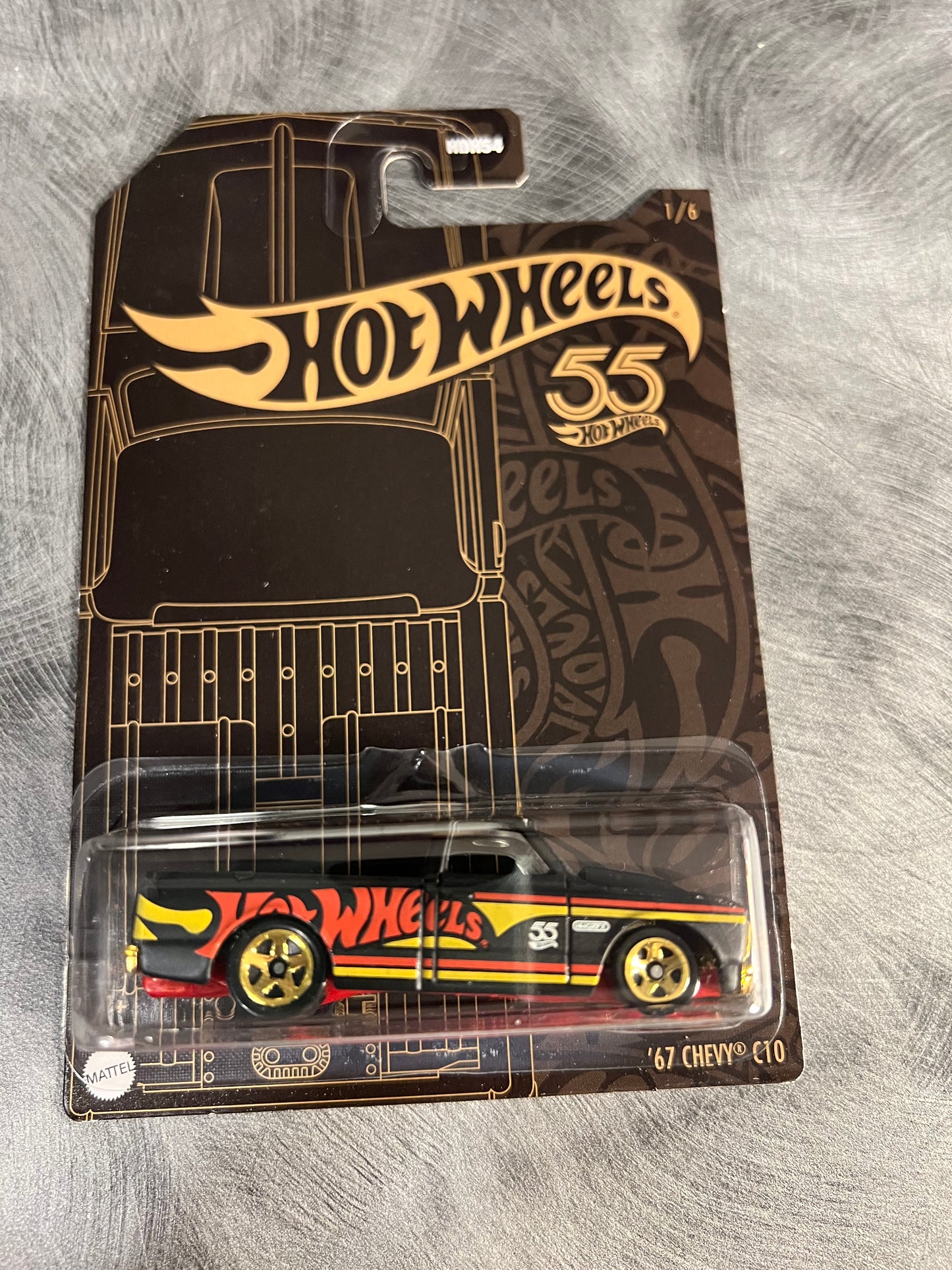 Hot Wheels 55 Aniversario Perlado y Cromo