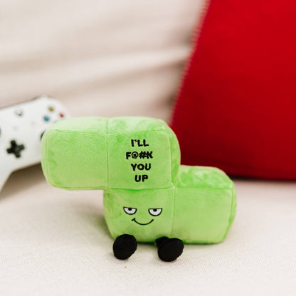 Punchkins - Pieza de juego de peluche "I'll F@#k You Up"