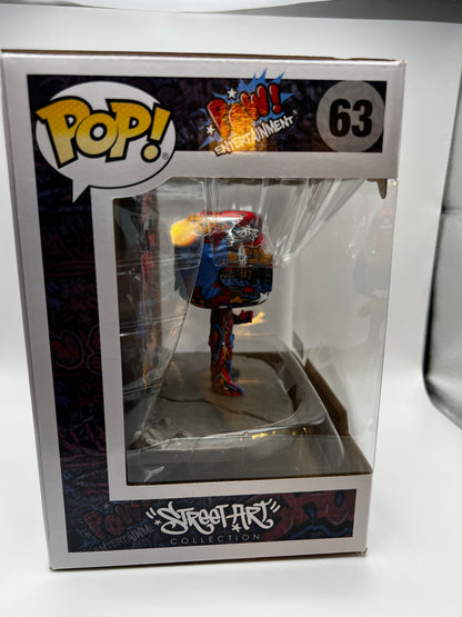 ¡Funko Pop! Exclusivo de Game Stop de Marvel-Stan Lee (arte callejero)