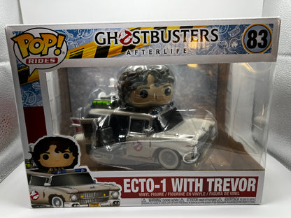 Funko Rides - El más allá de los Cazafantasmas - Ecto 1 con Trevor