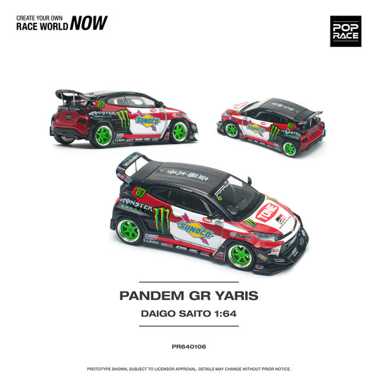 Pop Race Pandem GR Yaris Daigo Saito