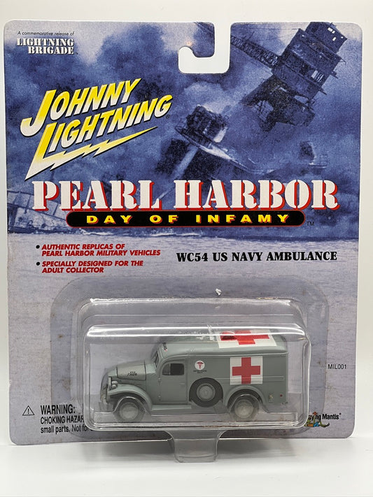 Johnny Lightning - Pearl Harbor: Día de la Infamia - WC54 Ambulancia de la Armada de EE. UU.