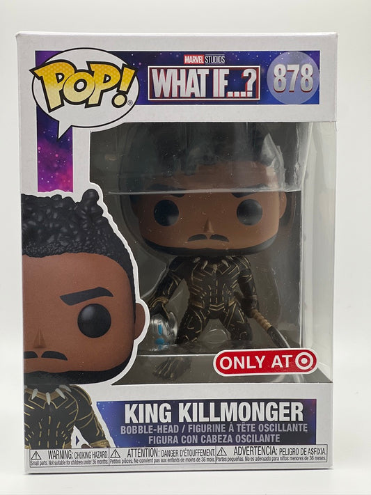 ¡Funko Pop! Marvel - King Killmonger (exclusivo de Target)