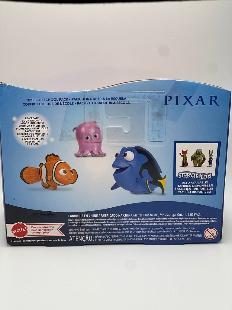 Disney Pixar - Lot de 3 figurines d'action à l'échelle 4 pouces