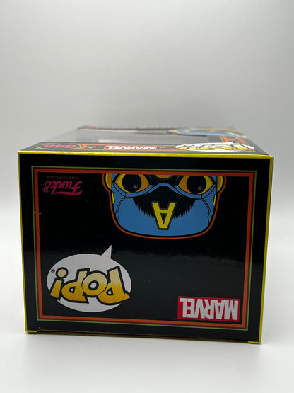 Funko Pop! Marvel - Captain America (Blacklight) Target Exclusive