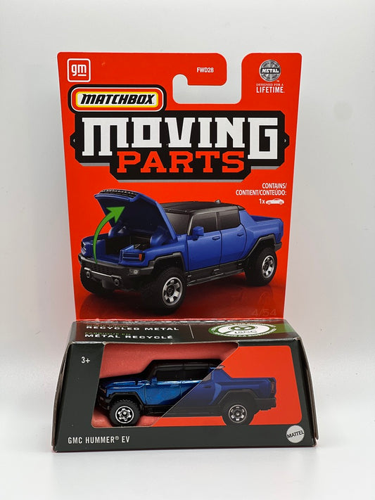 Matchbox Moving Parts - GMC Hummer EV (Blue metallic)