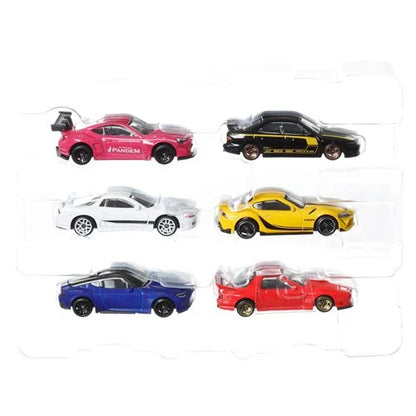 Hot Wheels Streets of Japan Car Culture (paquete múltiple de 6 autos)