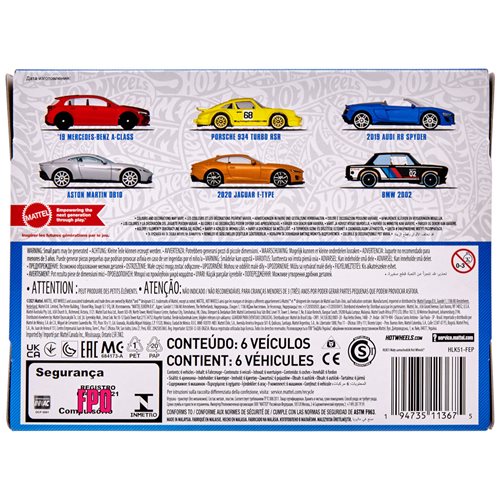 Hot Wheels European Car Culture Multi Pack (6 Pack)