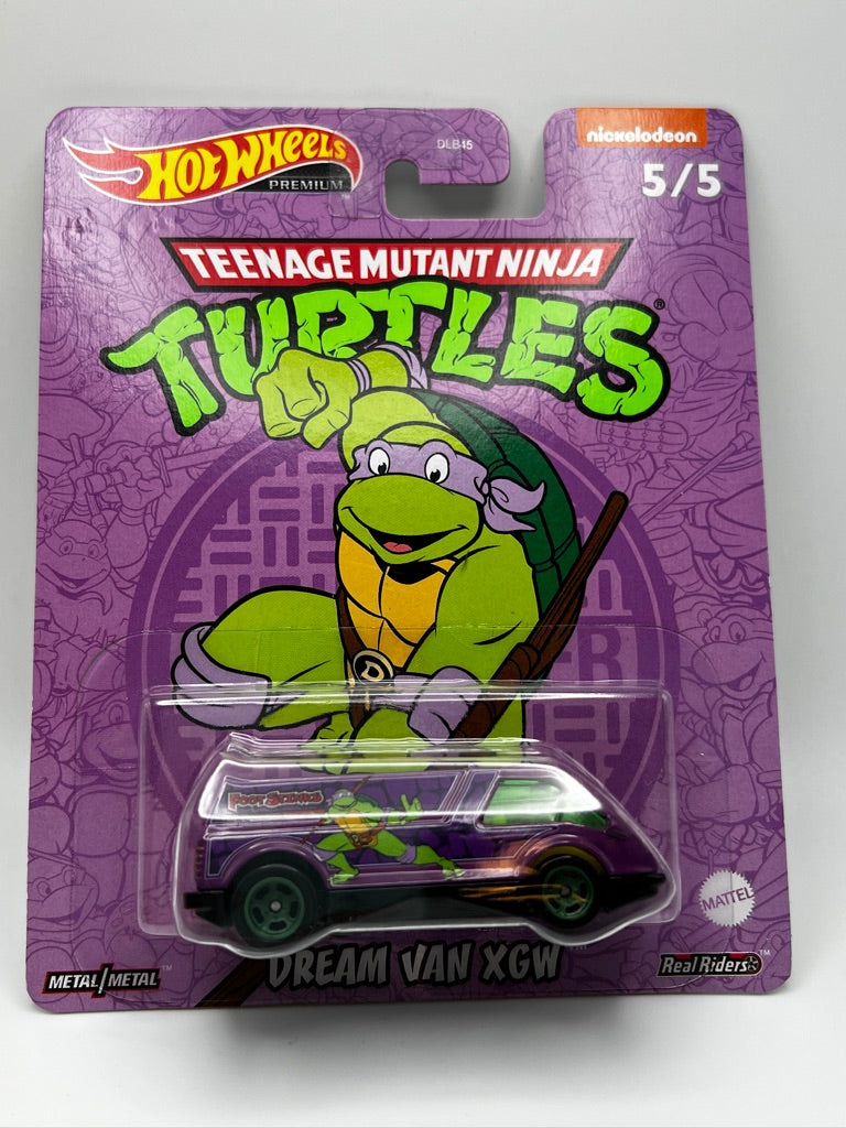 Hot Wheels Premium Teenage Mutant Ninja Turtle (TMNT) Collection