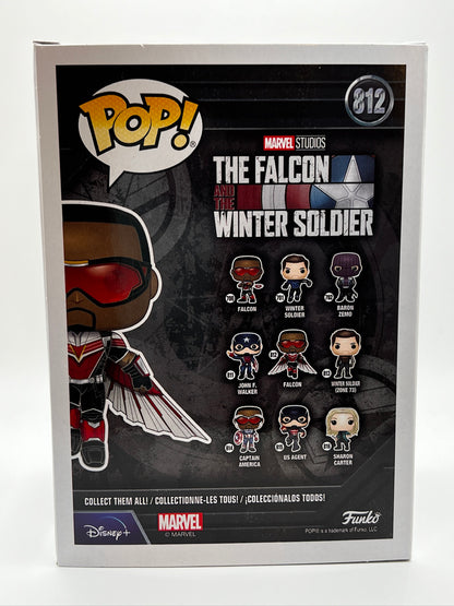 ¡Funko Pop! Marvel - Halcón con alas volando (Halcón y Soldado de Invierno) #812