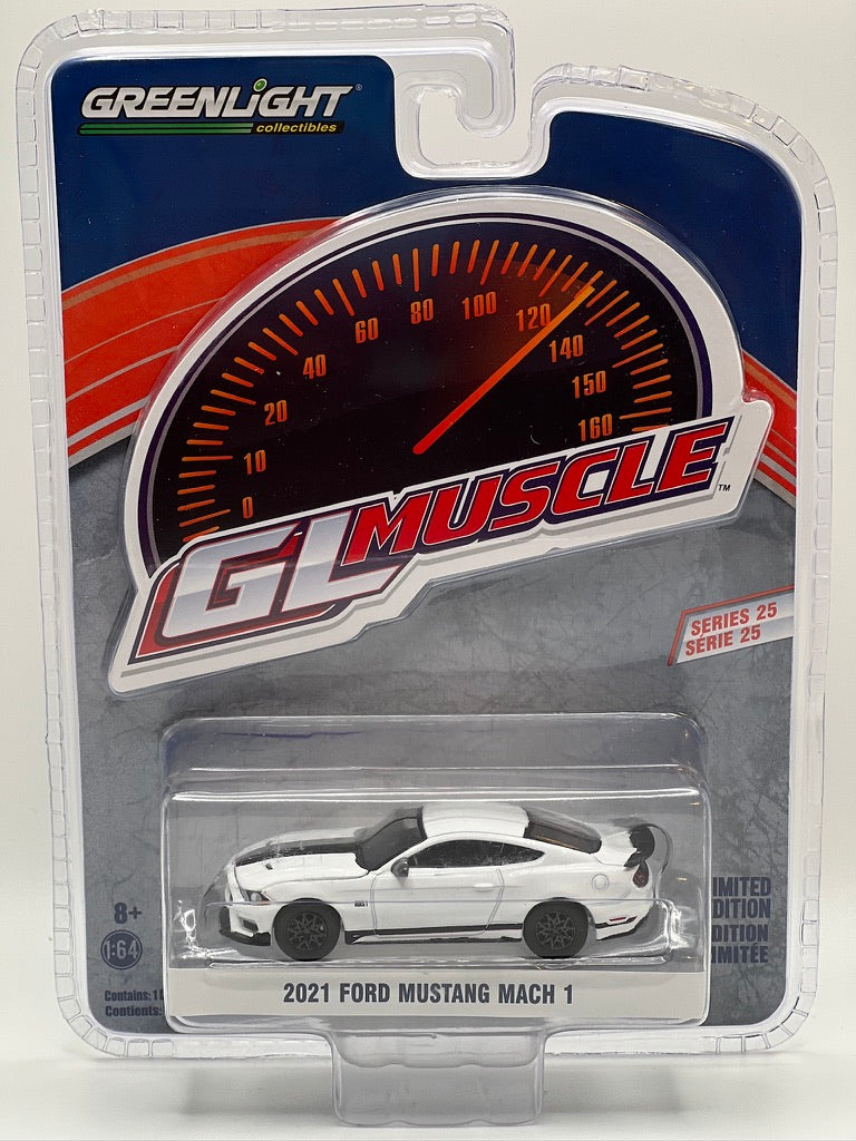 Greenlight GL Muscle Series - 2021 Ford Mustang Mach 1  (Oxford White)