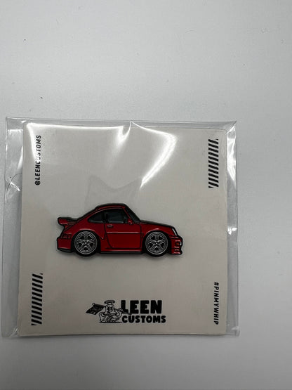 Leen Customs "El Nueve Nueve Tres" Porsche 993 (Rojo) Chapa