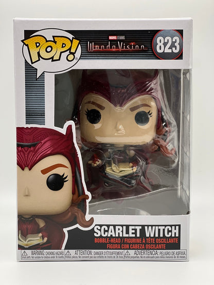 ¡Funko Pop! Marvel - Bruja Escarlata (Darkhold) #823