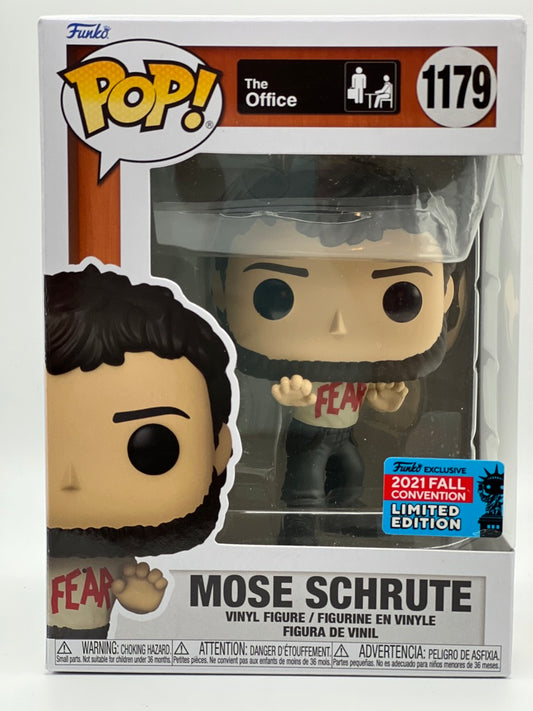 Funko Pop! TV - The Office: Mose Schrute (Fear Shirt) 2021 Fall Convention Exclusive