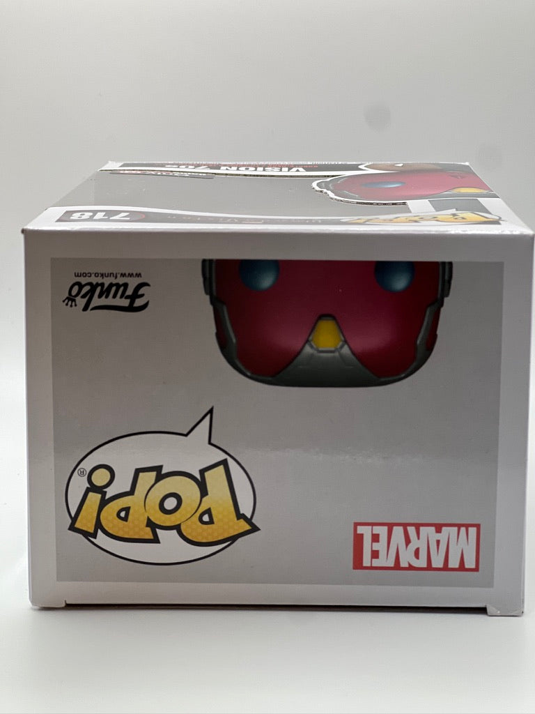 ¡Funko Pop! Marvel - Vision 70's (Wanda Vision) Exclusivo de Gamestop #718