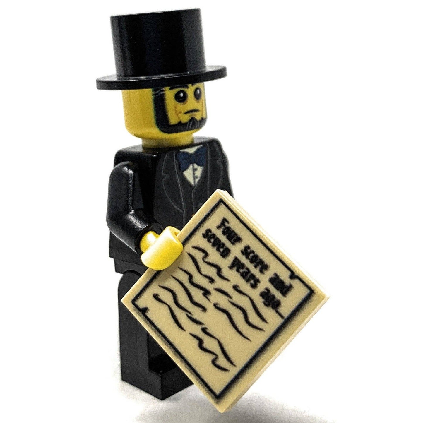 B3 Customs - Abraham Lincoln (US President) Minifig