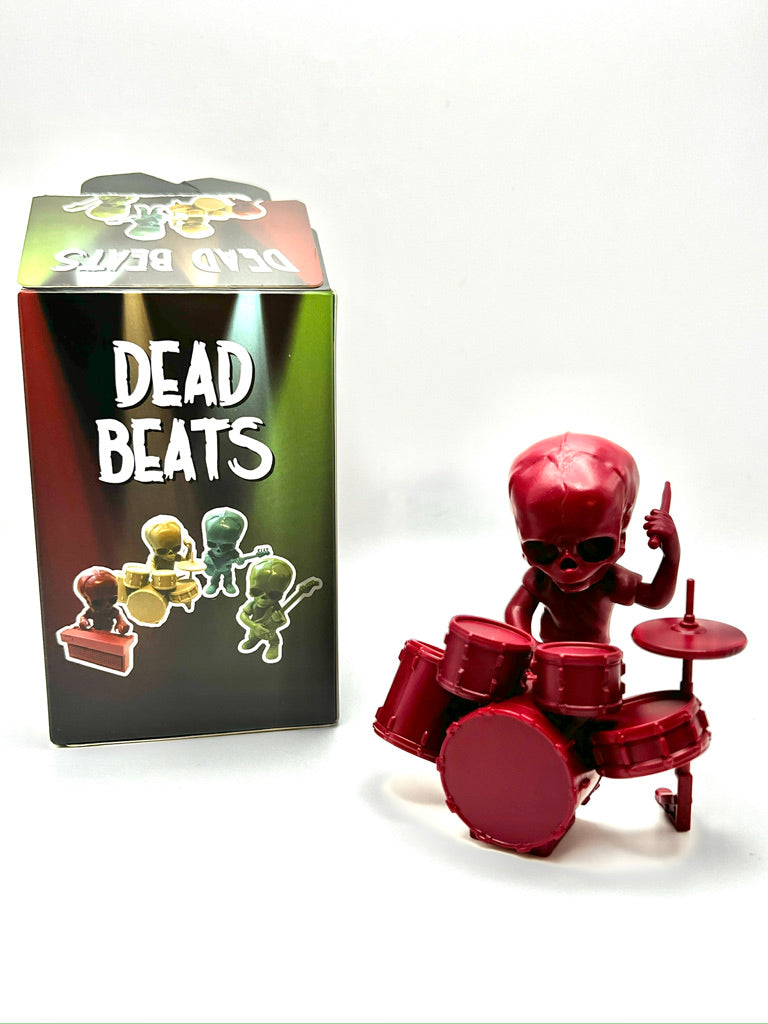 Dead Beats Drummer (Red) by Cardboard Spaceship