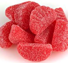 Long Island Candy Factory - Fruit Gummy Cherry Red Slices 5 lb Bulk bag