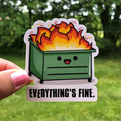 Dumpster Fire - Sticker