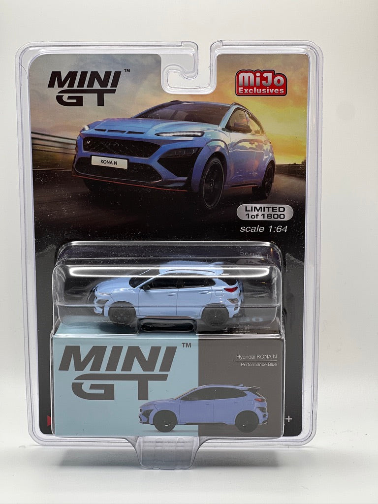 Mini GT Hyundai Kona N Performance (Light Blue)