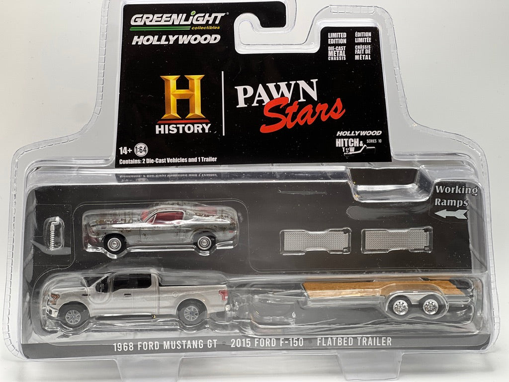 Auto World Premium Muscle Trucks – Chevrolet Silverado R10 Fleetside 1987 (gris poly/noir)