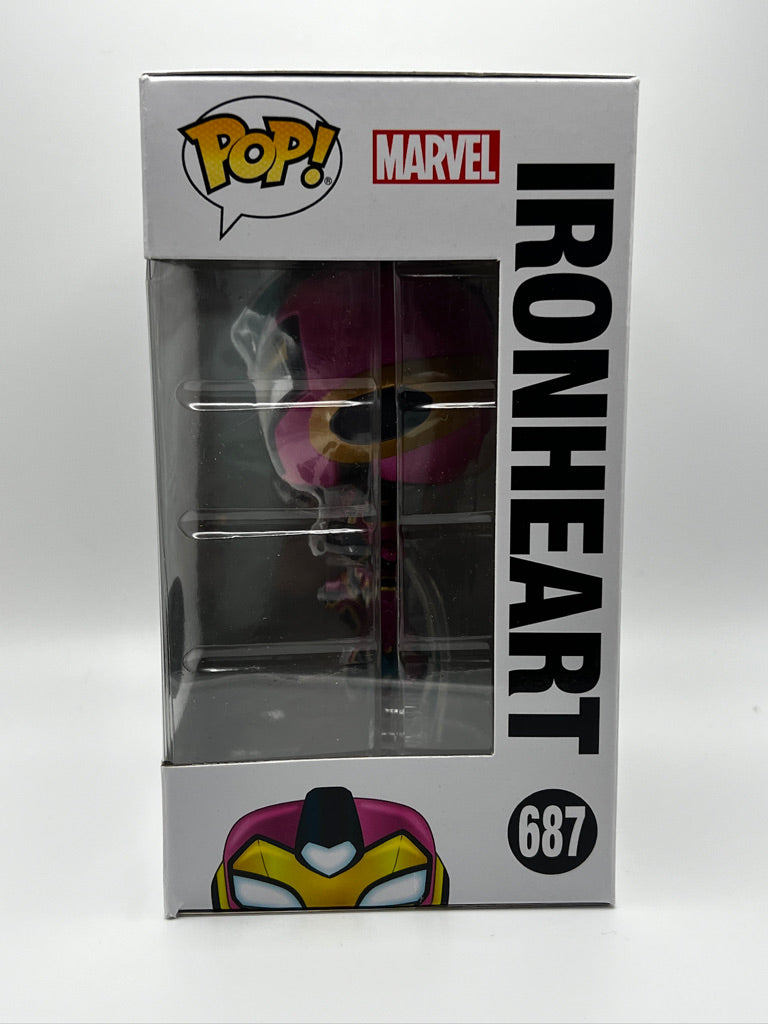 ¡Funko Pop! Marvel - Ironheart (Exclusivo de Pop In a Box) #687