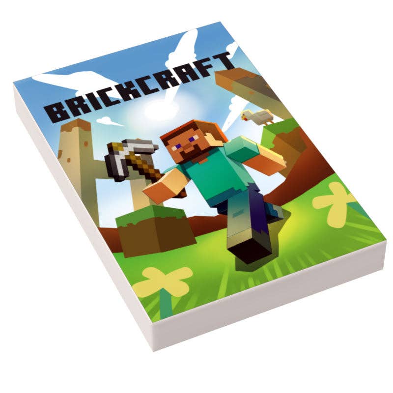 B3 Customs - Brickcraft Video Game Cover (2x3 Tile)