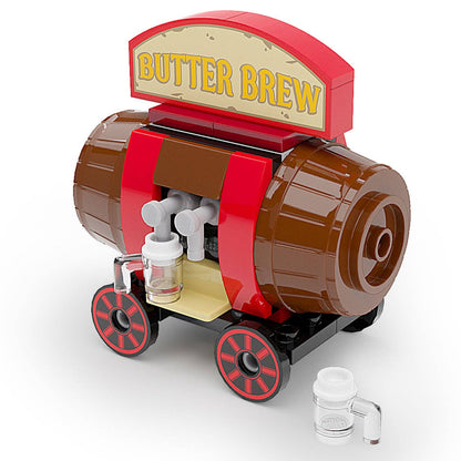 B3 Customs® - Butter Beer - Custom LEGO Vending Cart