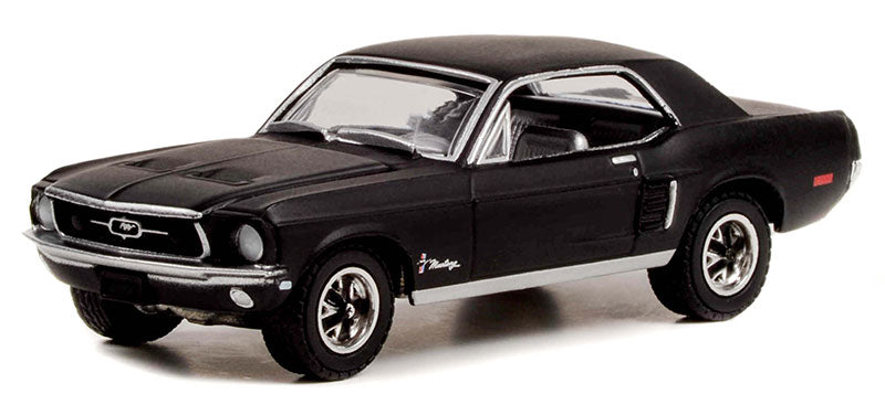 Greenlight Hobby Exclusive - 1968 Ford Mustang Coupe "He Country Special" (Stealth Black)