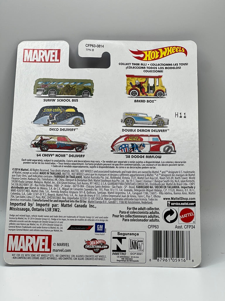 Hot Wheels Premium Marvel: Wolverine Double Demon Delivery