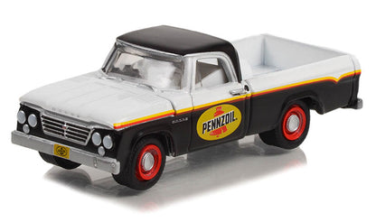 Greenlight Blue Collar Series - Pennzoil - 1964 Dodge D-100 Pickup with Toolbox