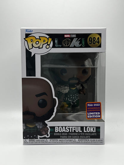 Funko Pop! Marvel - Boastful Loki (2022 Wondrous Convention Limited Edition)