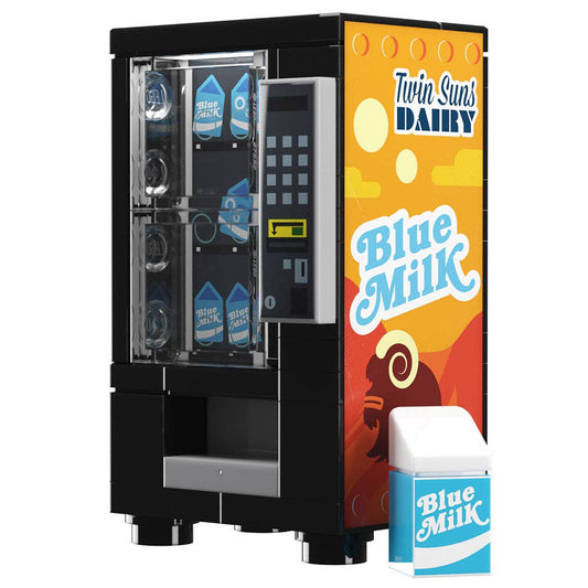 B3 Customs® Blue Milk Vending Machine Building Set