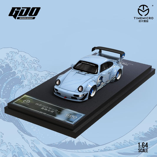 TimeMicro X GDO RWB 964 Kanagawa Surfing Livery (solo automóvil/sin figura)