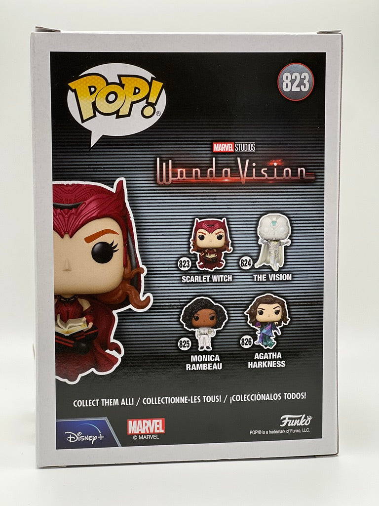 ¡Funko Pop! Marvel - Bruja Escarlata (Darkhold) #823