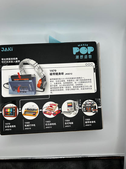 Andador musical Jaki Maker Pop Cassette (no LEGO)