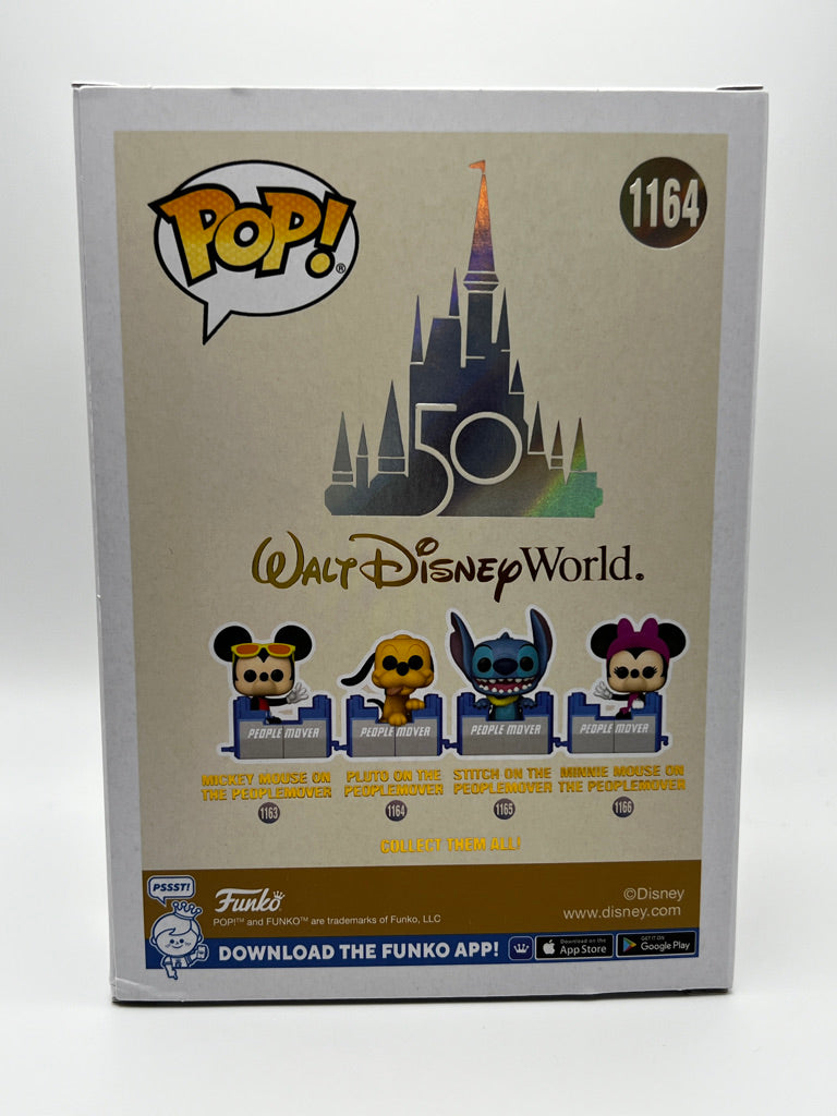 ¡Funko Pop! Disney - Plutón en el Peoplemover (50 aniversario de Walt Disney World)