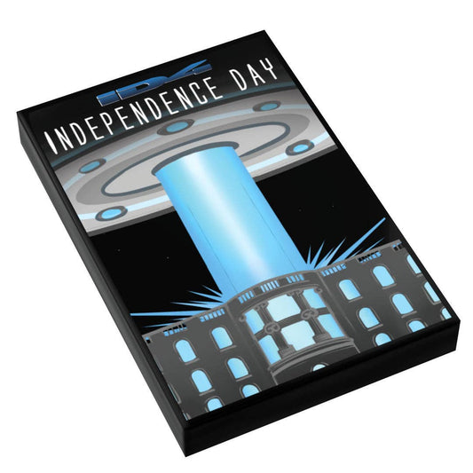 B3 Customs - Independence Day Movie Cover (2x3 Tile)